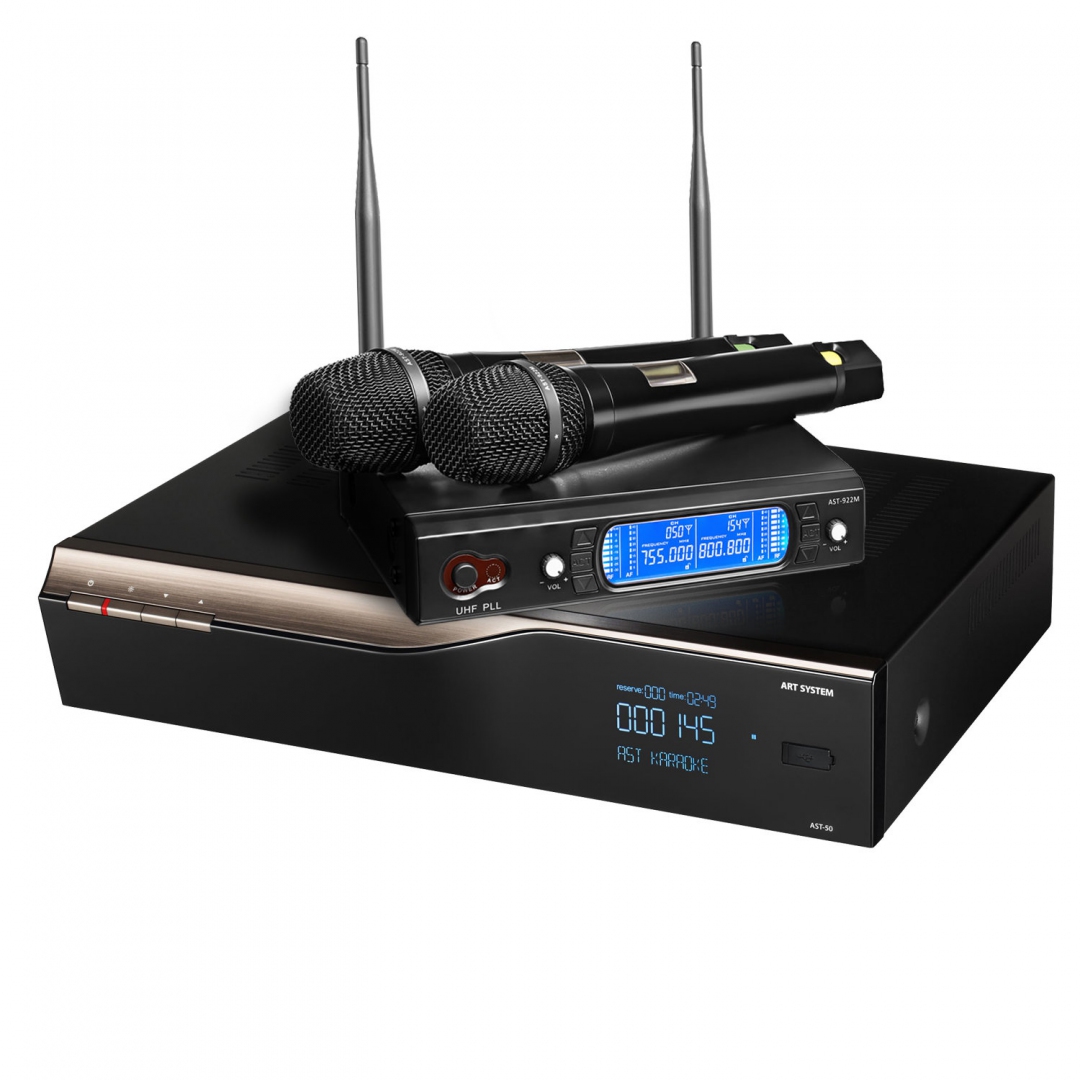 караоке-комплект AST-50 c микрофонами в Евпатории