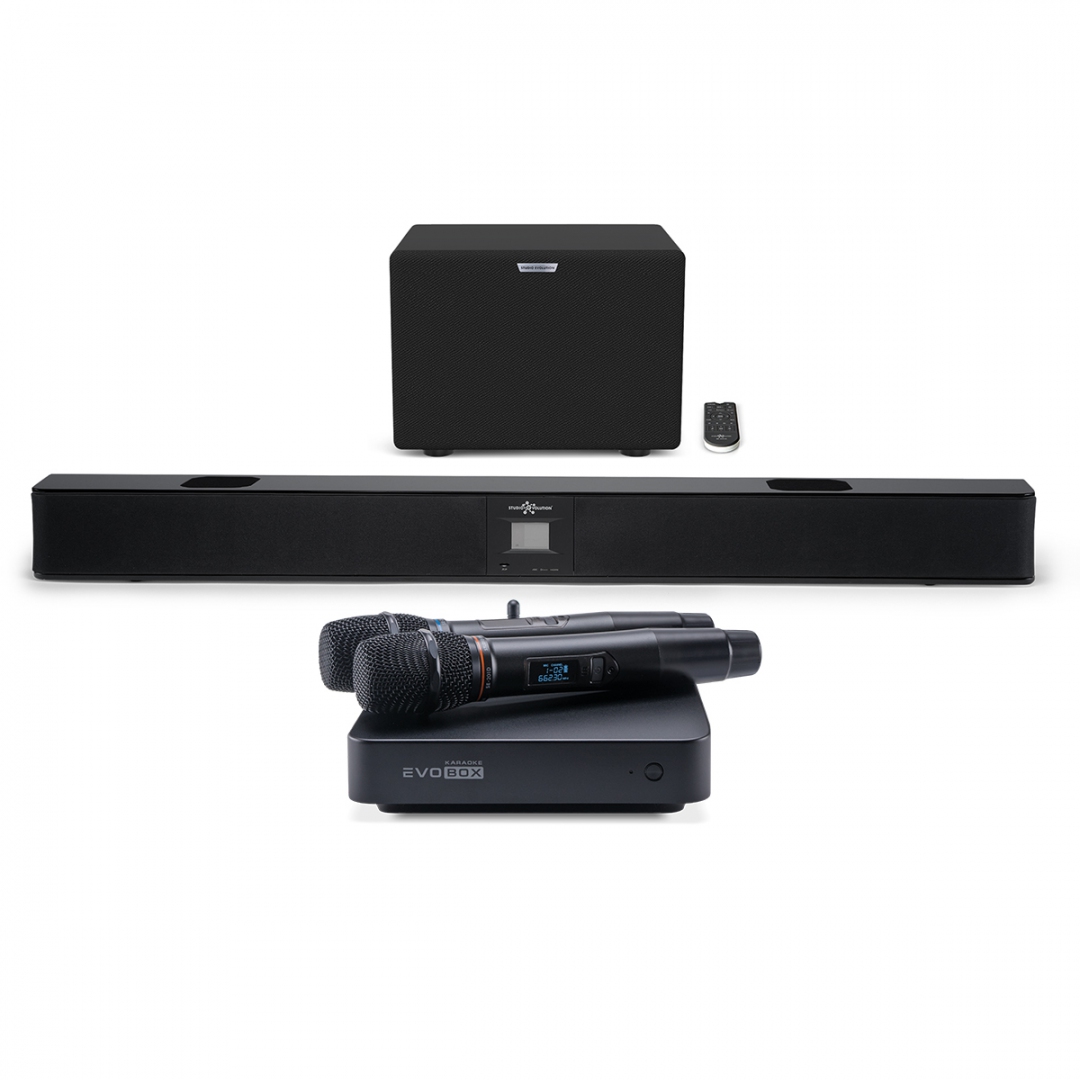 караоке-комплект EVOBOX Plus + EvoSound Bar (саундбар с караоке) в Евпатории