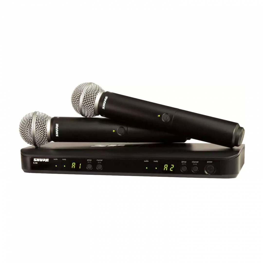SHURE BLX288E/SM58 M17 вокальная радиосистема в Евпатории