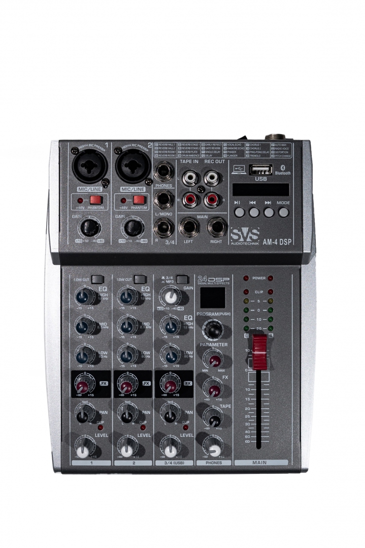 SVS Audiotechnik mixers AM-4 DSP Аналоговый микшерный пульт, 4-канала в Евпатории