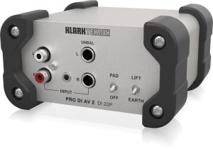 Klark Teknik DI 22P пассивный стерео директ-бокс в Евпатории